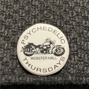 Webster Hall NYC Psychedelic Thursdays Pin